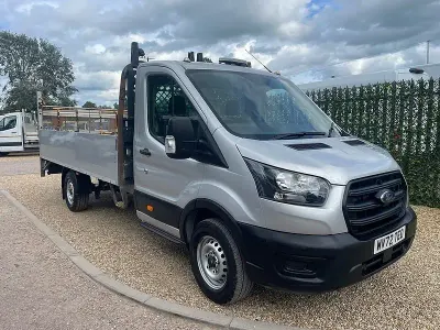 Used Ford Transit 2022 Moondust silver (metallic paint) Van