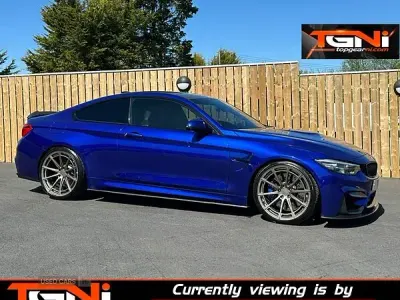 Used BMW M4 Competition Edition 2018 Blue Coupe