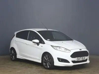 Used Ford Fiesta ST-Line 101 HP (74 kW) 2017 White Hatchback
