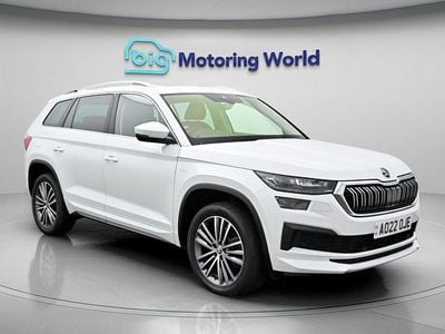 Used Skoda Kodiaq LAURIN & KLEMENT 188 HP (138 kW) 2022 White SUV