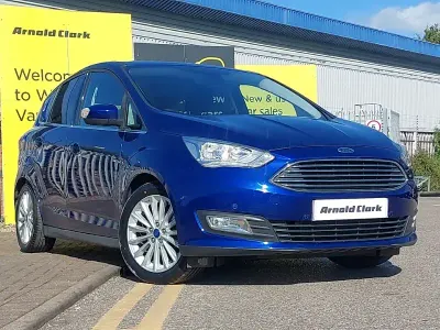 Used Ford C-MAX Titanium 120 HP (88 kW) 2017 Blue MPV
