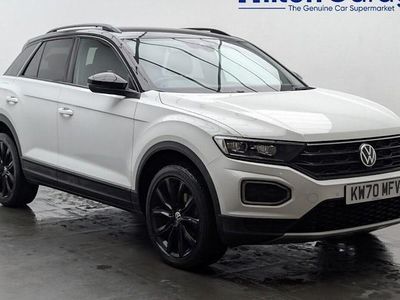 White Used 2021 VW T-Roc Black Edition SUV | £16,150 (Fair price)