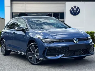 New VW Golf VIII Black Edition 2026 Blue Hatchback
