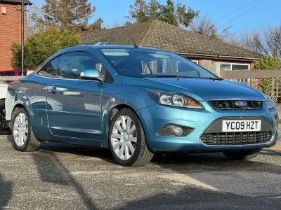 Used Ford Focus Cabriolet Convertible 2009 Blue Cabriolet