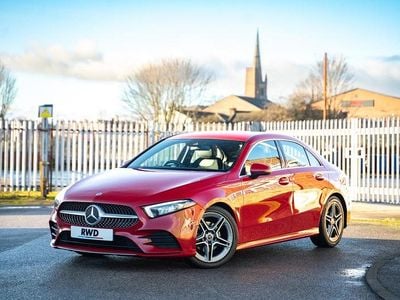 Used Mercedes A180 AMG line 2019 Red Sedan
