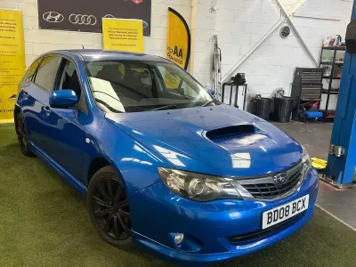 Used Subaru Impreza 2008 Blue Hatchback