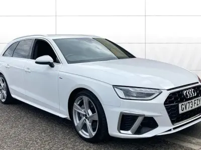 Used Audi A4 S-Line 204 HP (150 kW) 2024 White Estate