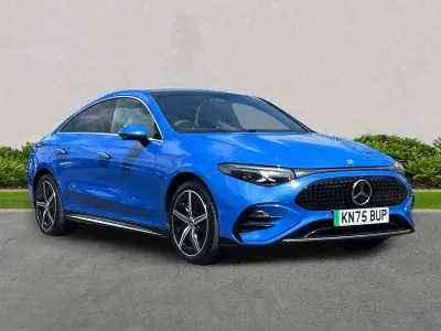 Used Mercedes CLA 250+ AMG line 200 kW (272 HP) 2025 Blue Sedan