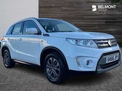 White Used 2016 Suzuki Vitara SZ4 Hatchback | £8,995 (Expensive)