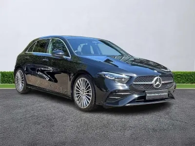 Used Mercedes A180 AMG Line Premium Plus 136 HP (100 kW) 2024 Black Hatchback