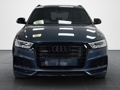 Begagnad Audi Q3 Black Edition 2017 Blå SUV