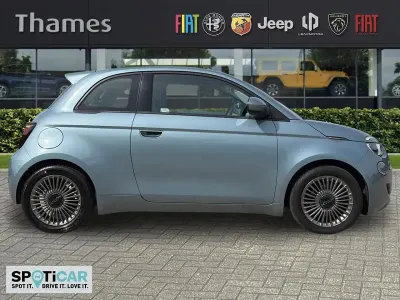 Used Fiat 500e Icon 85 kW (116 HP) 2022 Blue Hatchback