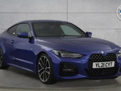 Used BMW 430 M Sport 242 HP (177 kW) 2021 Blue Coupe