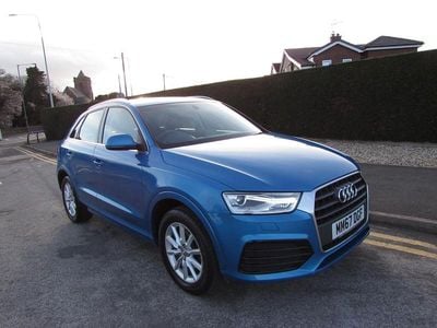 Used Audi Q3 Sport 150 HP (110 kW) 2018 Blue SUV