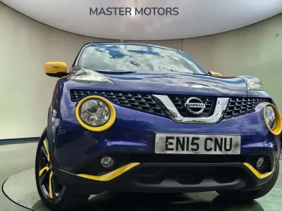 Used Nissan Juke Acenta Premium 117 HP (86 kW) 2015 Blue SUV