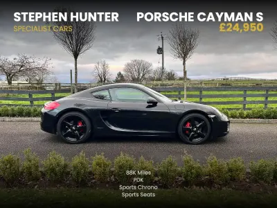 Used Porsche Cayman 320 HP (235 kW) 2013 Black Coupe