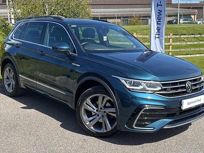 Used VW Tiguan R-line Edition 150 HP (110 kW) 2023 Blue SUV