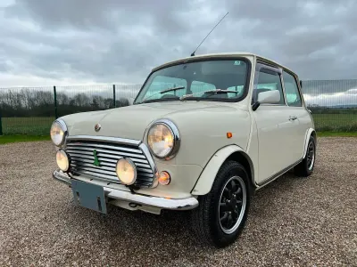 Used Rover Mini 50 HP (36 kW) 1998 White Sedan