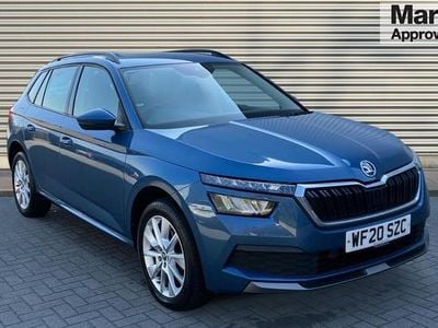 Used Skoda Kamiq SE 115 HP (84 kW) 2020 Blue SUV