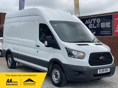 Used Ford Transit 130 HP (95 kW) 2019 White Van