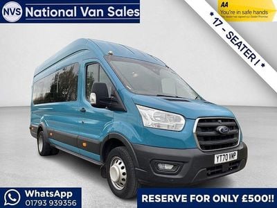 Turquoise Used 2020 Ford Transit S | £15,990 (Good price)