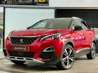 Used Peugeot 3008 GT-line 120 HP (88 kW) 2018 Red SUV