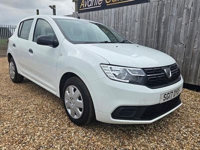 Begagnad Dacia Sandero Ambiance 73 HK (53 kW) 2017 Vit Halvkombi