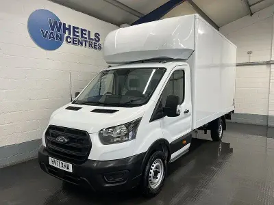 Used Ford Transit 130 HP (95 kW) 2021 White Cabriolet