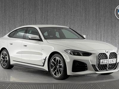 White Used 2025 BMW 420 Gran Coupé M Sport Coupe | £33,499 (Good price)