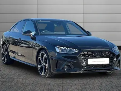 Used Audi A4 Black Edition 201 HP (147 kW) 2023 Mythos black Sedan