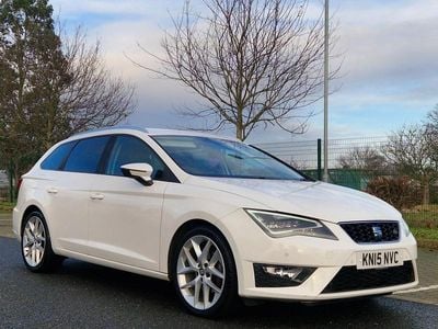 White Used 2015 Seat Leon FR Estate | £5,995 (Fair price)