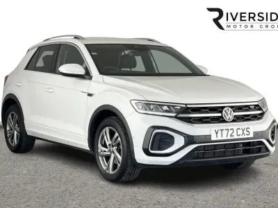 Used VW T-Roc R-line 150 HP (110 kW) 2022 White SUV