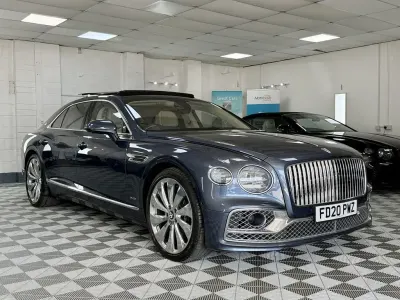 Used Bentley Flying Spur 635 HP (467 kW) 2020 Blue Sedan