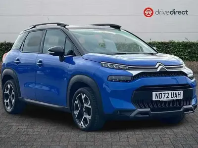 Begagnad Citroën C3 Aircross PureTech 131 HK (96 kW) 2022 Blå SUV