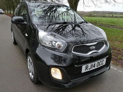 Black Used 2014 Kia Picanto Hatchback | £4,490 (Fair price)