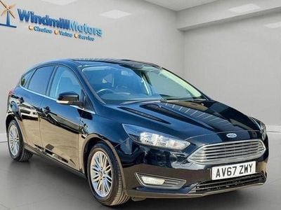 Used Ford Focus Zetec 95 HP (69 kW) 2018 Black Hatchback
