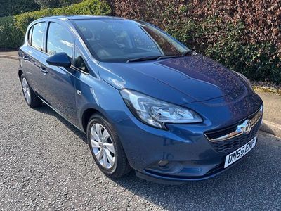 Used Vauxhall Corsa Design Edition 70 HP (51 kW) 2015 Blue Hatchback