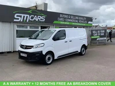 Used Vauxhall Vivaro S 2023 White MPV