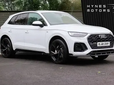 Used Audi Q5 S-Line 204 HP (150 kW) 2021 White SUV