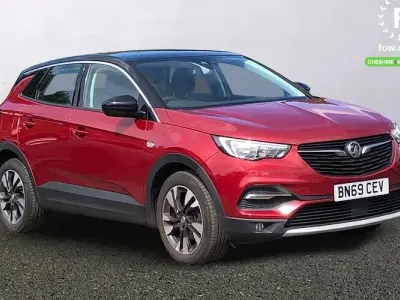 Begagnad Vauxhall Grandland X Sport 131 HK (96 kW) 2019 Röd SUV
