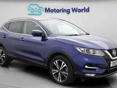 Used Nissan Qashqai N-Connecta 158 HP (116 kW) 2021 Blue SUV