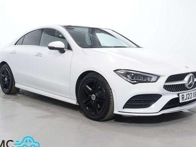 Used Mercedes CLA180 AMG Line Premium Plus 136 HP (100 kW) 2022 White Sedan