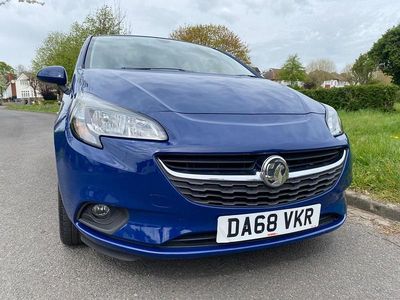 Used Vauxhall Corsa S 90 HP (66 kW) 2019 Blue Hatchback