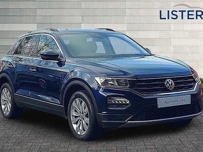 Blue Used 2019 VW T-Roc SE SUV | £14,485 (Fair price)