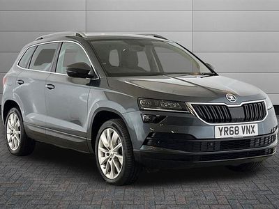 Used Skoda Karoq SE L 115 HP (84 kW) 2018 Quartz grey SUV