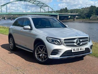 Silver Used 2016 Mercedes GLC250 AMG line SUV | £17,999 (Fair price)