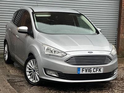 Silver Used 2016 Ford C-MAX Titanium MPV | £4,790 (Fair price)