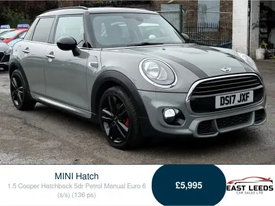 Begagnad Mini Cooper Hatch 136 HK (100 kW) 2017 Grå Halvkombi