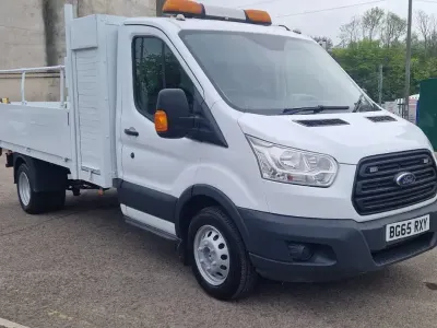 Usado Ford Transit 125 HP (91 kW) 2015 Branco Cabrios