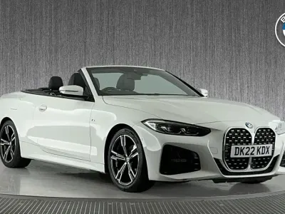 Used BMW 420 M Sport 187 HP (137 kW) 2022 White Cabriolet